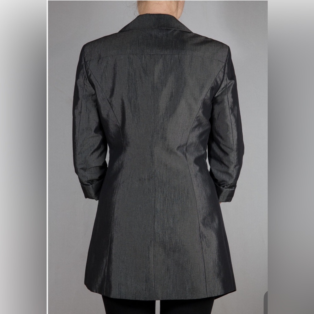 Bebe by Kardashians Asymmetrical Blazer. - Picture 3 of 6